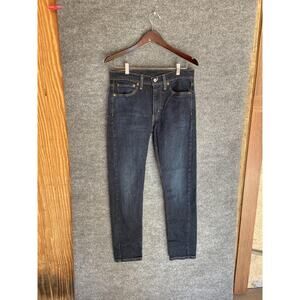Levis 510 Jeans Mens 32x32 Blue Skinny Fit Tapered Waterless Stretch Denim Pants